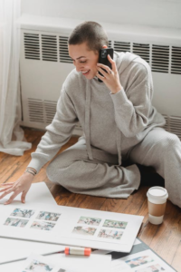 woman-looking-at-photographs