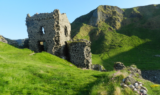 A castle in the wilderness in Ireland