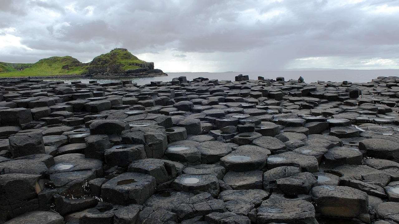 The Giant’s Causeway in Ireland