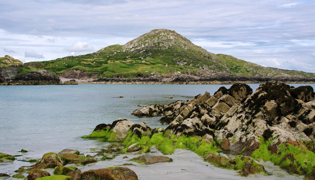 Landscape around the Ring of Kerry in Ireland