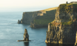 A beautiful view of the Cliffs of Moher.