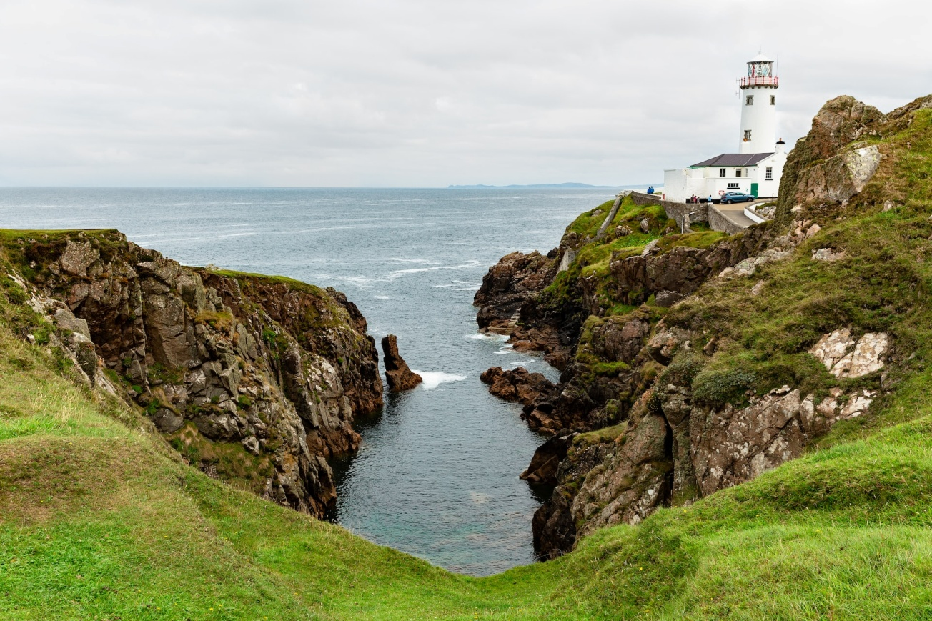 Fanad Head lighthouse in Ireland.