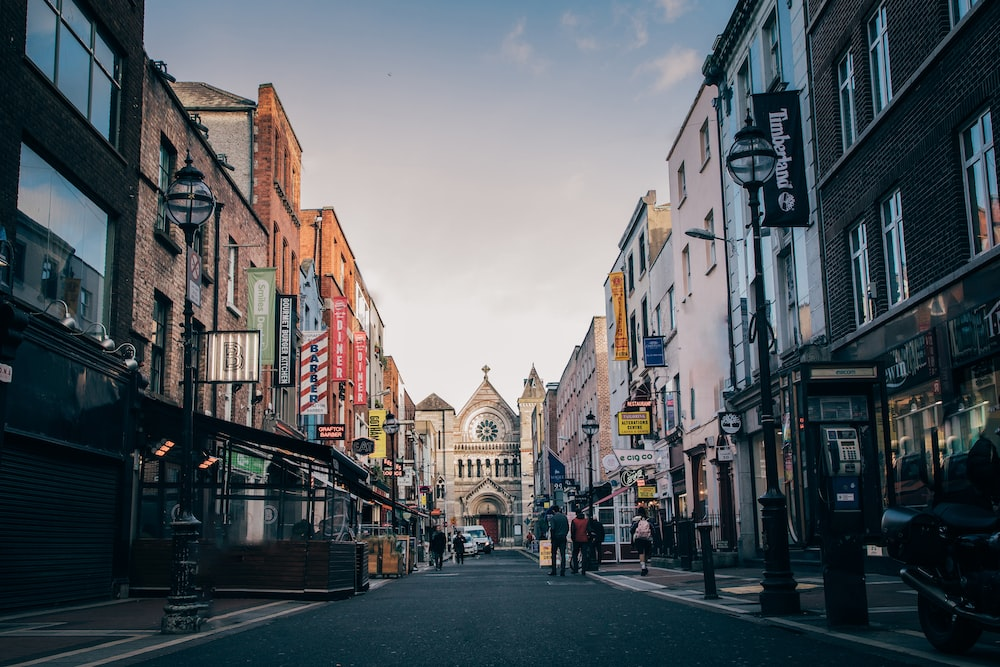 Early morning in Dublin