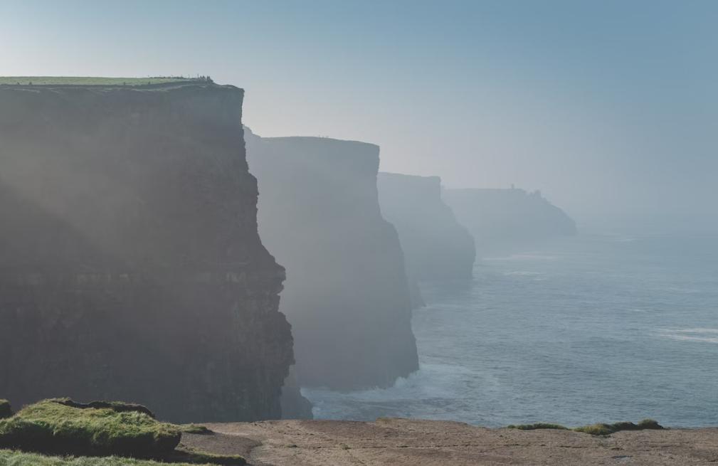 Cliffs of Moher at dusk