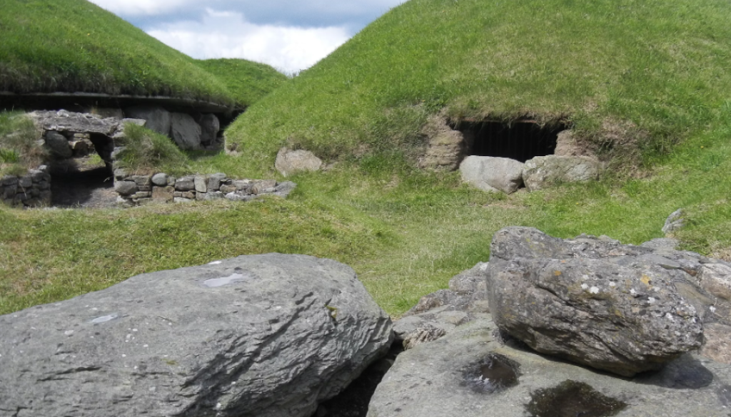 Knowth, a UNESCO site in Ireland.