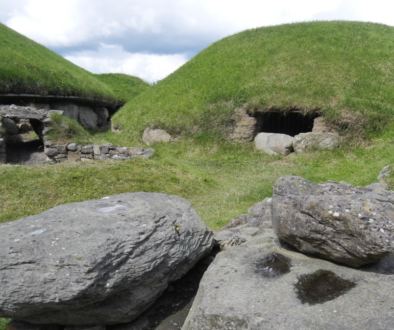 Knowth, a UNESCO site in Ireland.