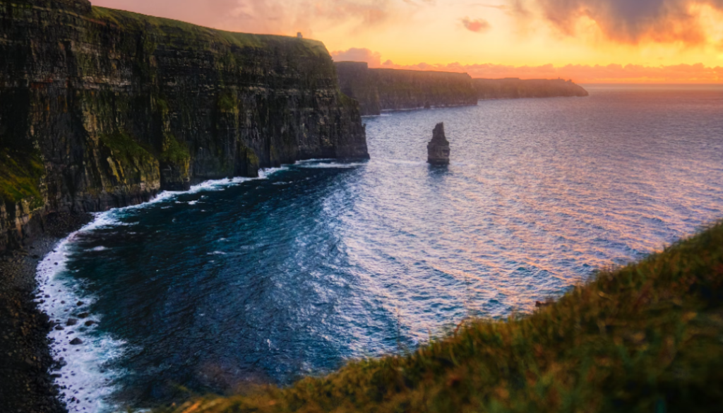 Cliffs of Moher, one of Ireland’s natural wonders.