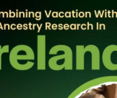 Combining Vacation With Ancestry Research In Ireland-INFOGRAPHIC