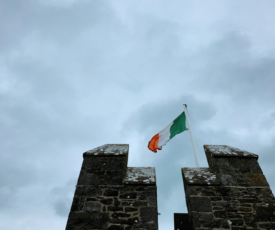 A flag of Ireland