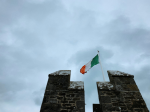 A flag of Ireland
