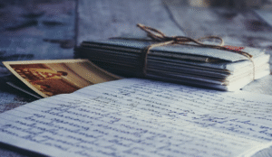 a bunch of letters.