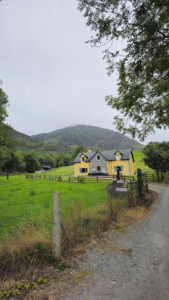 a cottage in Ireland.