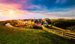 Beautiful Irish countryside.