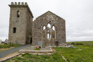 a historic church in Ireland.
